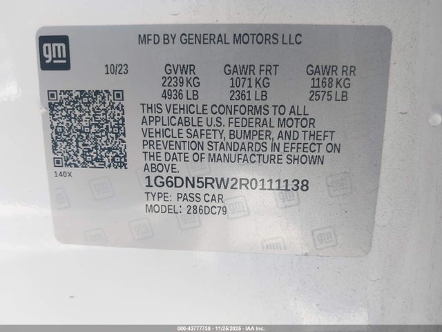 2024 CADILLAC CT5 1G6DN5RW2R0111138 Photo 8