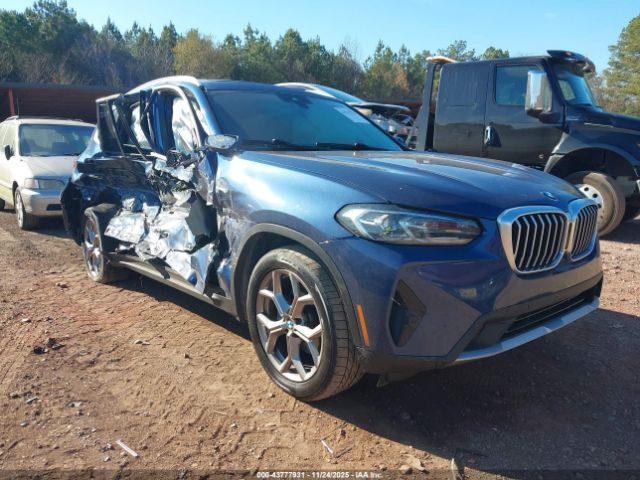 2022 BMW X3 5UX43DP08N9M21200