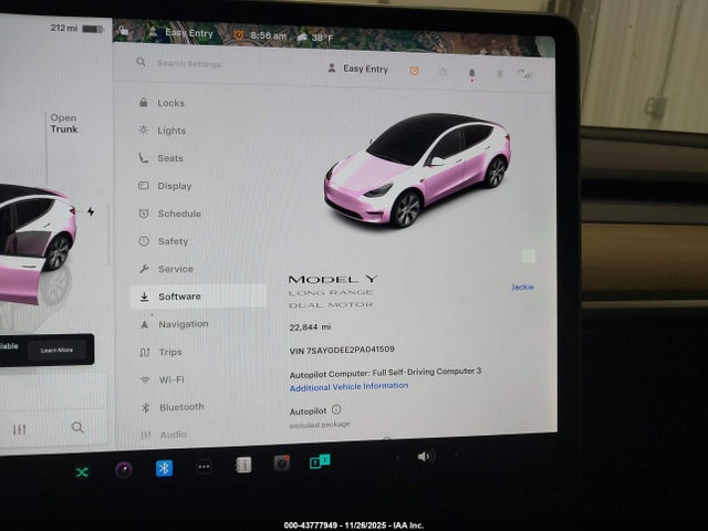 2023 TESLA MODEL Y 7SAYGDEE2PA041509 Photo 6