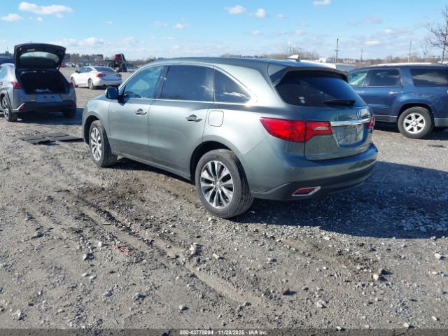 2015 ACURA MDX 5FRYD4H41FB019624 Photo 2