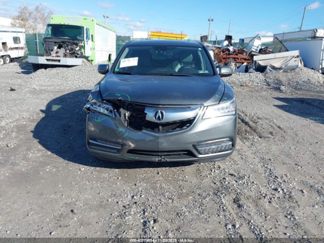 2015 ACURA MDX 5FRYD4H41FB019624 Photo 5