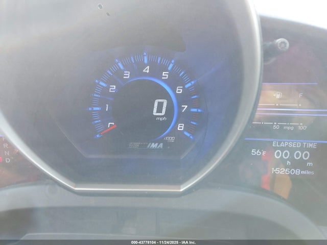 Aukcja sprzedaży 2011 Honda Cr-z Ex, vin: JHMZF1D61BS002761, numer aukcji: 43778104