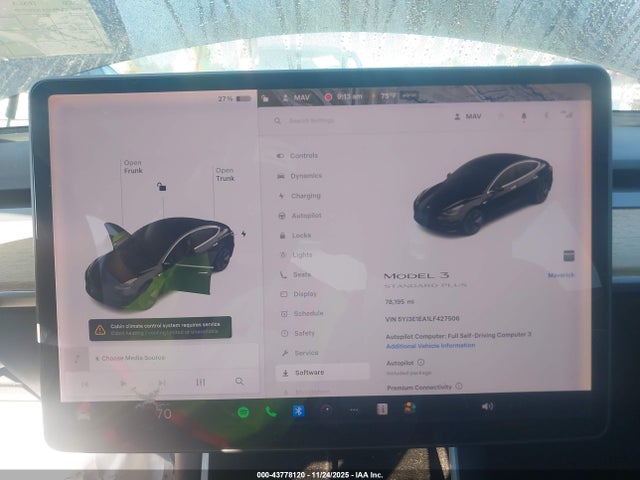 2020 TESLA MODEL 3 5YJ3E1EA1LF427506 Photo 6