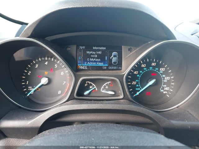 2016 Ford Escape S მანქანა იყიდება აუქციონზე, vin: 1FMCU0F72GUC61439, აუქციონის ნომერი: 43778356