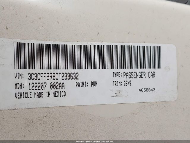 2012 FIAT 500 3C3CFFBR8CT233632 Photo 8