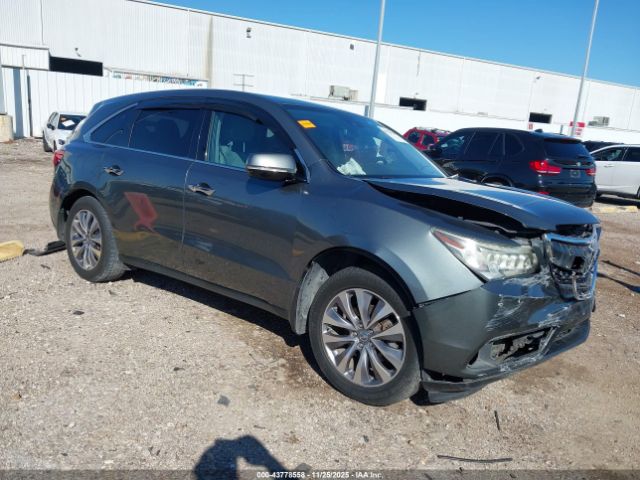 2014 ACURA MDX 5FRYD4H46EB006821 Photo 0