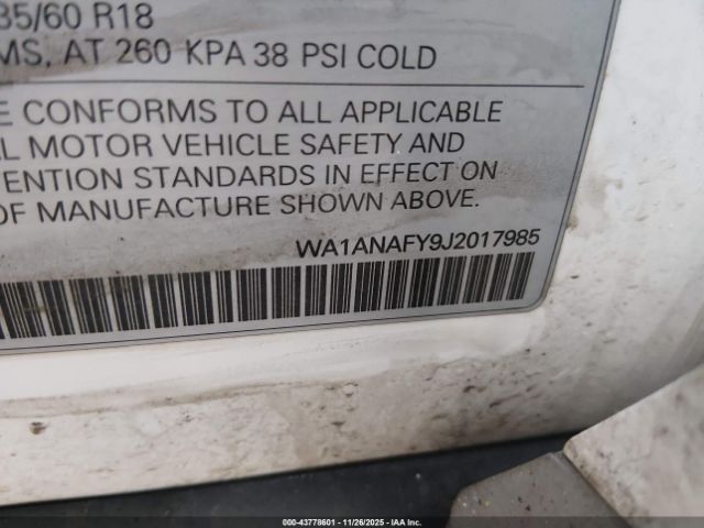 2018 AUDI Q5 WA1ANAFY9J2017985 Photo 8