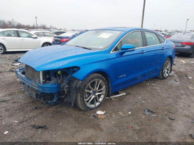 2019 FORD FUSION HYBRID 3FA6P0RU1KR266955 Photo 1