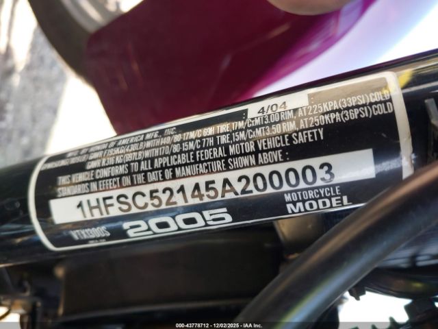 2005 HONDA VT1300 1HFSC52145A200003 Photo 9