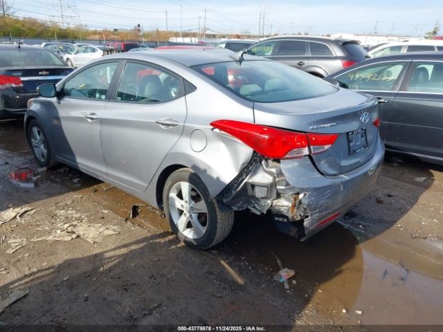 2012 HYUNDAI ELANTRA KMHDH4AE6CU433052 Photo 2