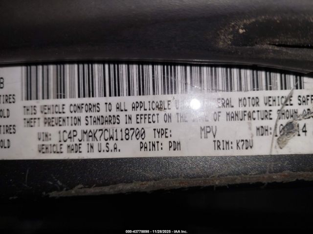 2012 JEEP LIBERTY 1C4PJMAK7CW118700 Photo 8