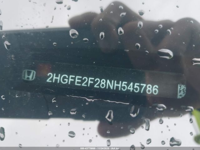 2022 HONDA CIVIC 2HGFE2F28NH545786 Photo 8