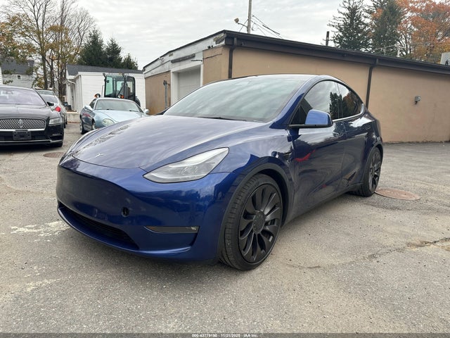 2021 TESLA MODEL Y 5YJYGDEF1MF140908 Photo 1