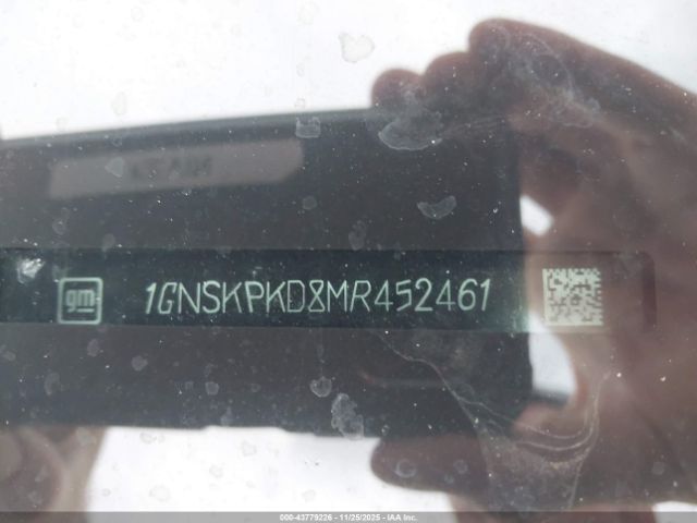 2021 CHEVROLET TAHOE 1GNSKPKD8MR452461 Photo 8