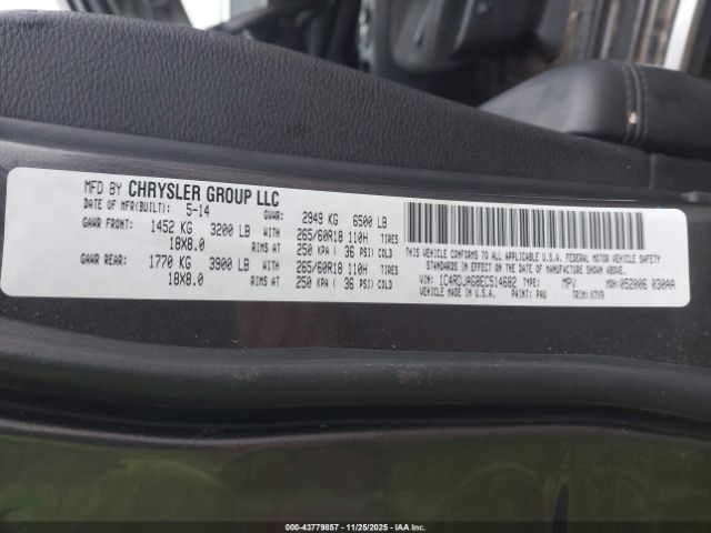 2014 DODGE DURANGO 1C4RDJAG8EC514682 Photo 8