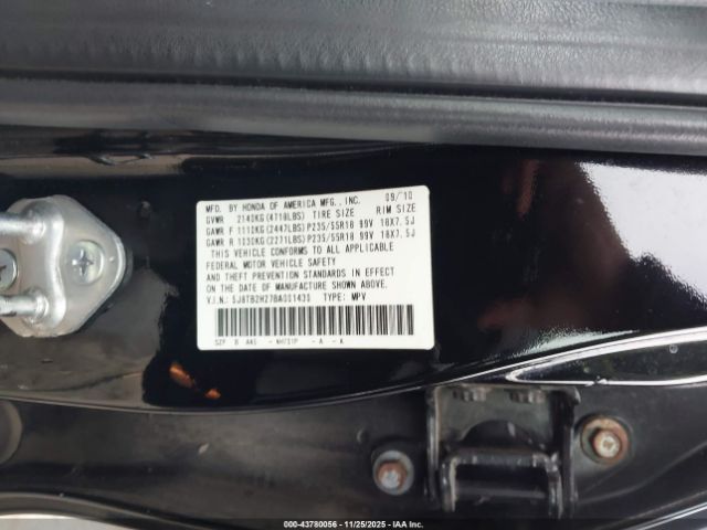 2011 ACURA RDX 5J8TB2H27BA001430 Photo 8