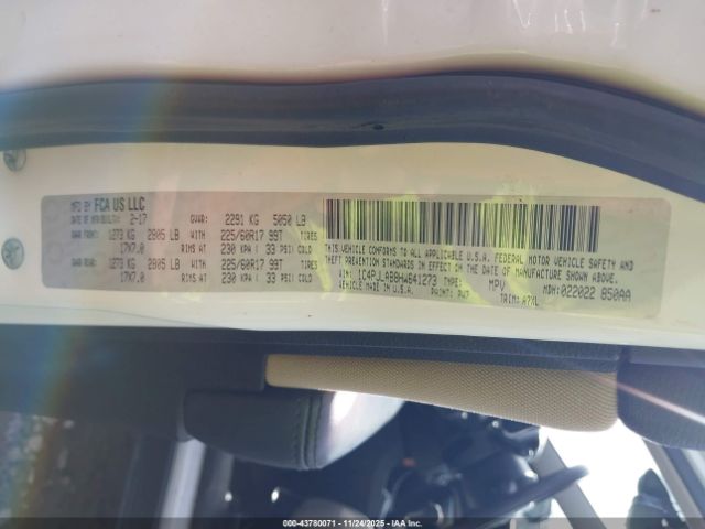 2017 JEEP CHEROKEE 1C4PJLAB8HW641273 Photo 8