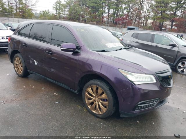 2016 ACURA MDX 5FRYD4H44GB061772