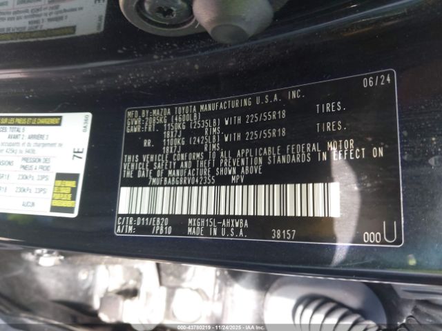 2024 TOYOTA COROLLA CROSS HYBRID 7MUFBABG8RV042355 Photo 8