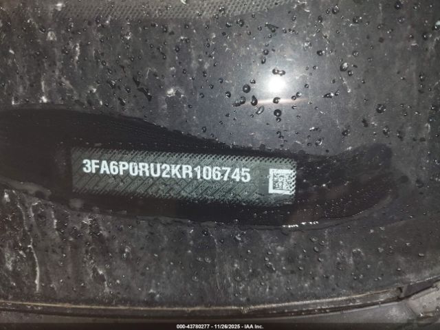 2019 FORD FUSION HYBRID 3FA6P0RU2KR106745 Photo 8