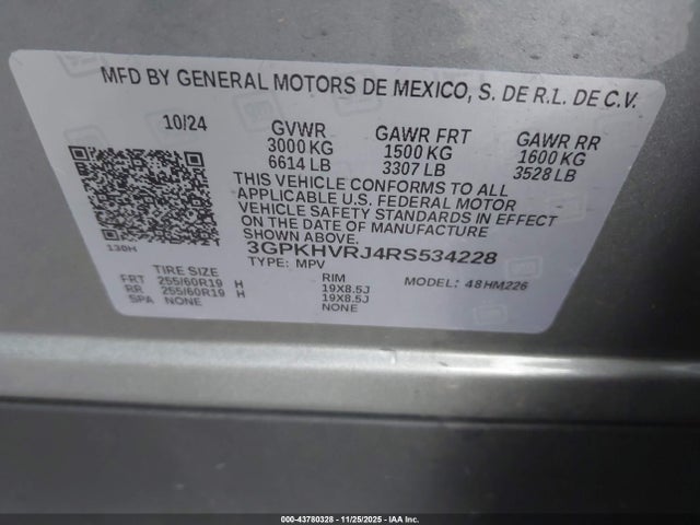 Honda Prologue Ex 2024 3GPKHVRJ4RS534228 Image 9