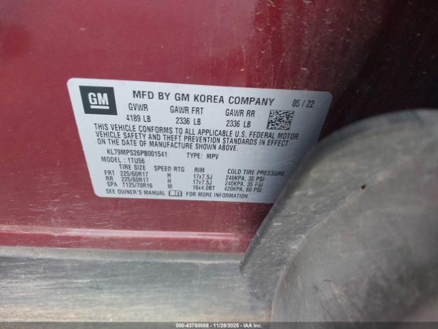 2023 CHEVROLET TRAILBLAZER KL79MPS26PB001541 Photo 8