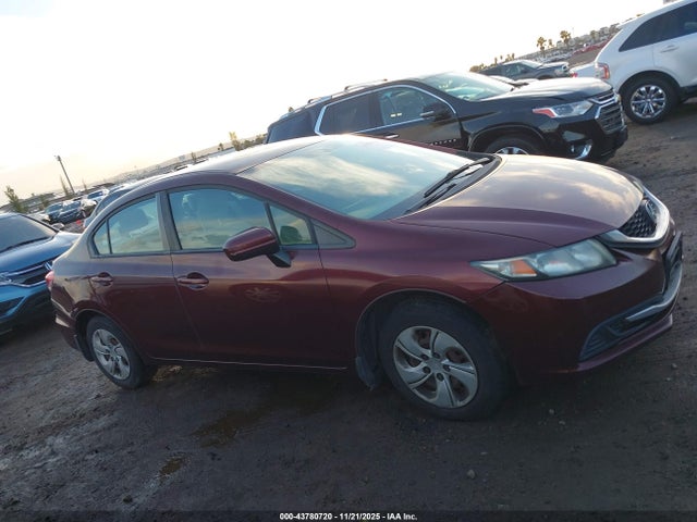 43780720 :رقم المزاد ، 19XFB2F51EE252082 vin ، 2014 Honda Civic Lx مزاد بيع