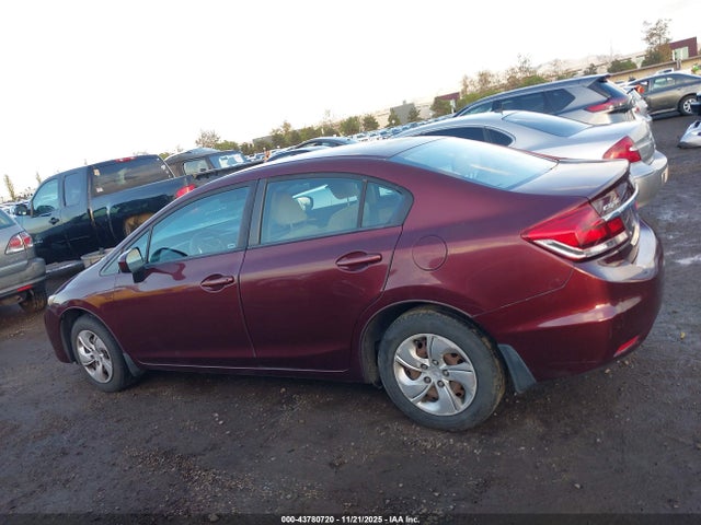 43780720 :رقم المزاد ، 19XFB2F51EE252082 vin ، 2014 Honda Civic Lx مزاد بيع