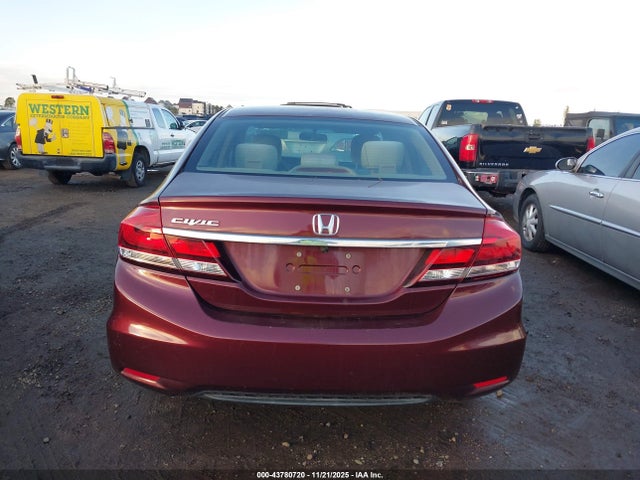 43780720 :رقم المزاد ، 19XFB2F51EE252082 vin ، 2014 Honda Civic Lx مزاد بيع