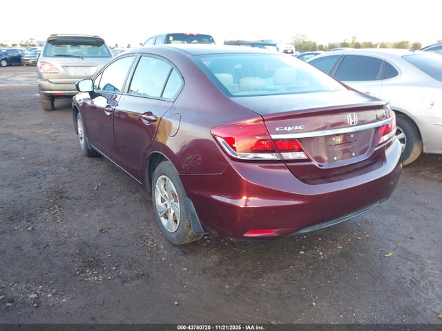 43780720 :رقم المزاد ، 19XFB2F51EE252082 vin ، 2014 Honda Civic Lx مزاد بيع