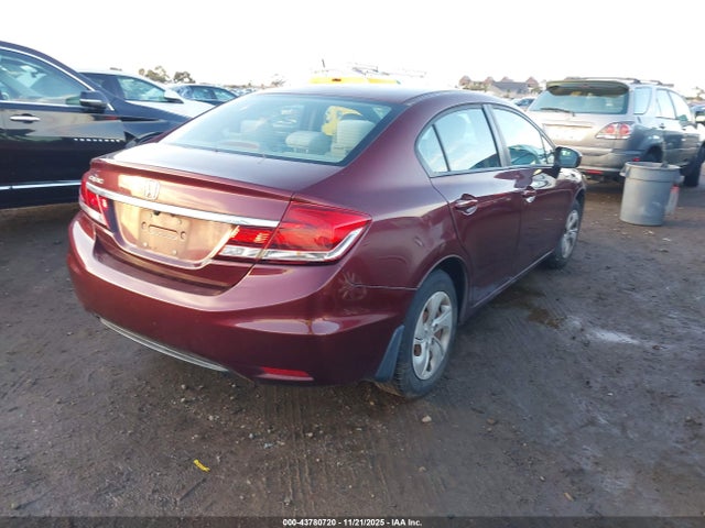43780720 :رقم المزاد ، 19XFB2F51EE252082 vin ، 2014 Honda Civic Lx مزاد بيع