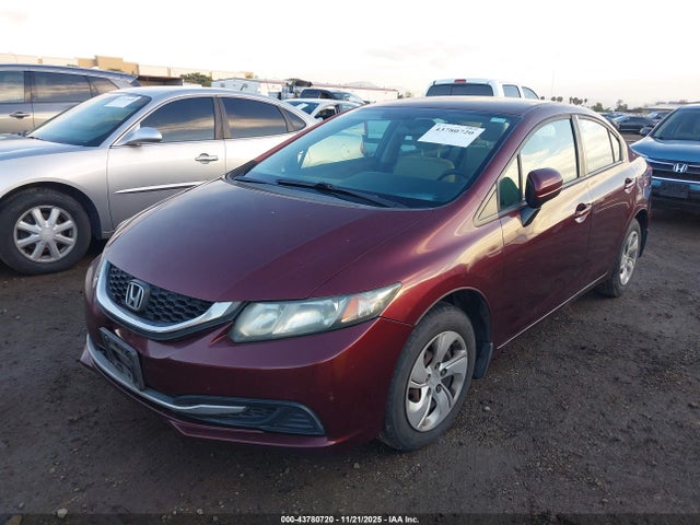 43780720 :رقم المزاد ، 19XFB2F51EE252082 vin ، 2014 Honda Civic Lx مزاد بيع