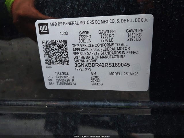 2024 CHEVROLET BLAZER 3GNKBDR42RS169045 Photo 8