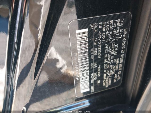 2019 NISSAN ROGUE SPORT JN1BJ1CP3KW236066 Photo 8