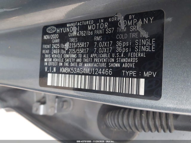 KM8K53AG4MU124466 Hyundai Kona Electric Ultimate