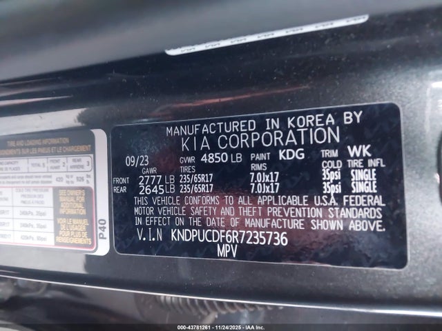 KIA Sportage Lx 2024 KNDPUCDF6R7235736 Image 9