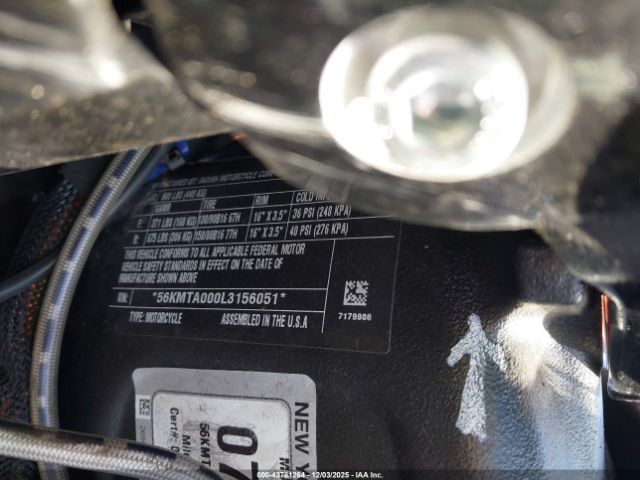 2020 INDIAN MOTORCYCLE CO. SCOUT 56KMTA000L3156051 Photo 9