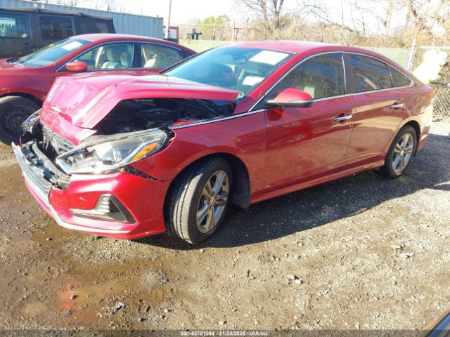 2018 HYUNDAI SONATA 5NPE34AF2JH634681 Photo 1