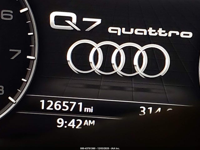 Aukcja sprzedaży 2017 Audi Q7 3.0t Premium, vin: WA1LAAF74HD023817, numer aukcji: 43781360
