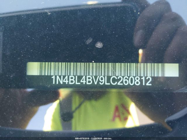 2020 NISSAN ALTIMA 1N4BL4BV9LC260812 Photo 8