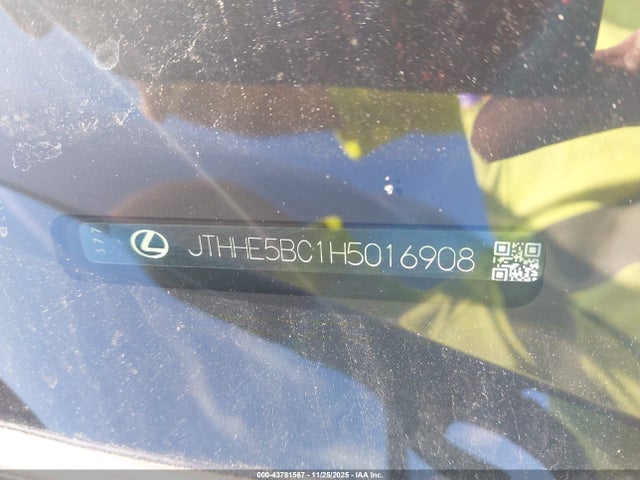 2017 LEXUS RC 350 JTHHE5BC1H5016908 Photo 8