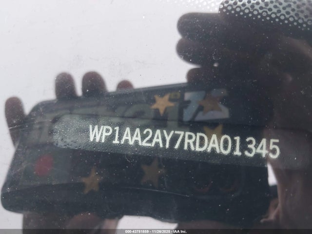 WP1AA2AY7RDA01345 Porsche Cayenne