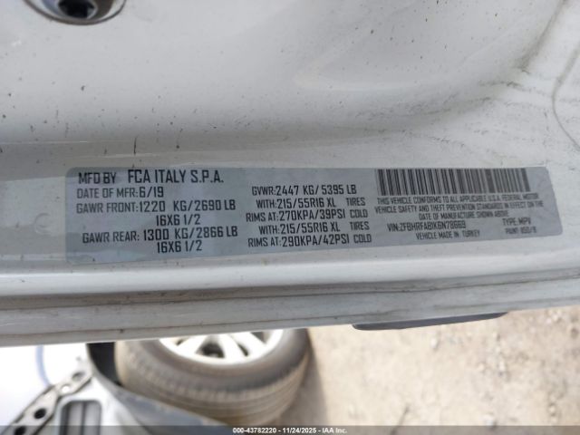 2019 RAM PROMASTER CITY ZFBHRFAB1K6N78669 Photo 8