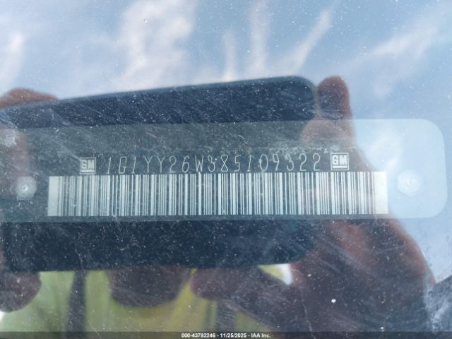 2008 CHEVROLET CORVETTE 1G1YY26W385109322 Photo 8