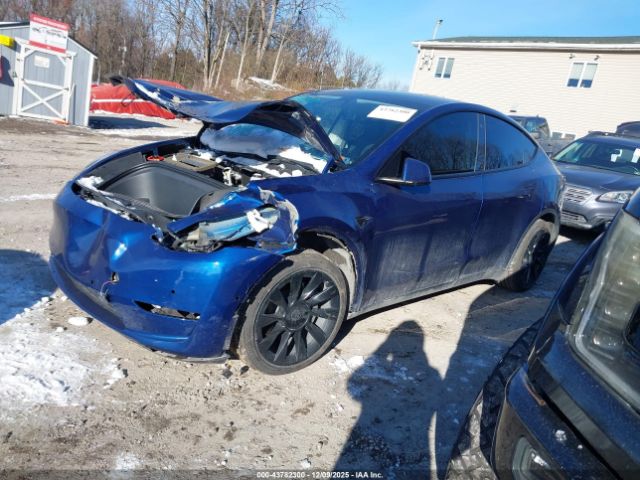 2021 TESLA MODEL Y 5YJYGDEE1MF199559 Photo 1