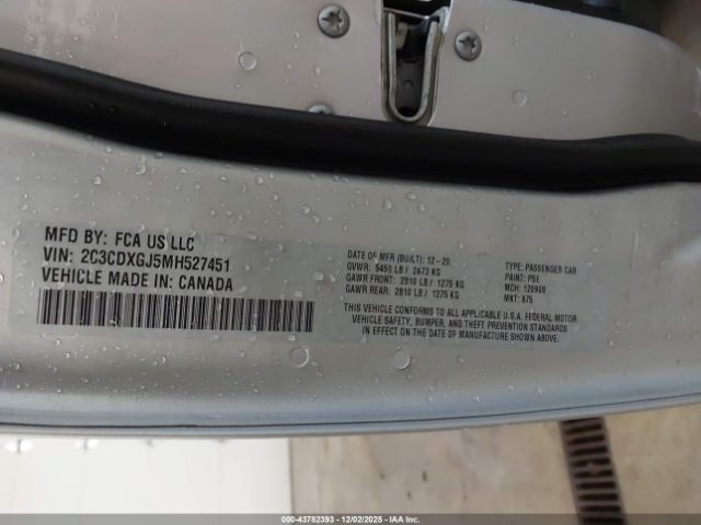 2021 DODGE CHARGER 2C3CDXGJ5MH527451 Photo 8