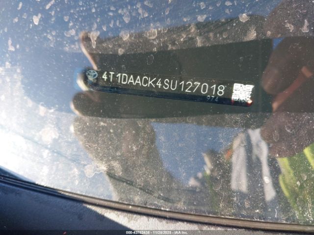 2025 TOYOTA CAMRY 4T1DAACK4SU127018 Photo 8