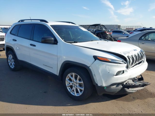 2016 JEEP CHEROKEE 1C4PJLAB0GW189527