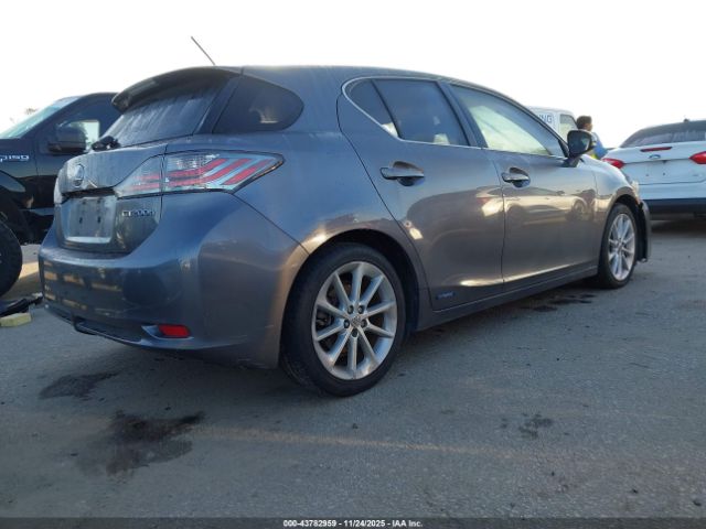2012 LEXUS CT 200H JTHKD5BH3C2093536 Photo 3