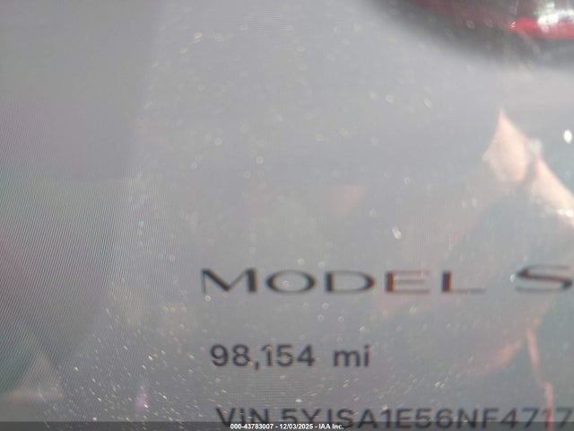2022 TESLA MODEL S 5YJSA1E56NF471787 Photo 6
